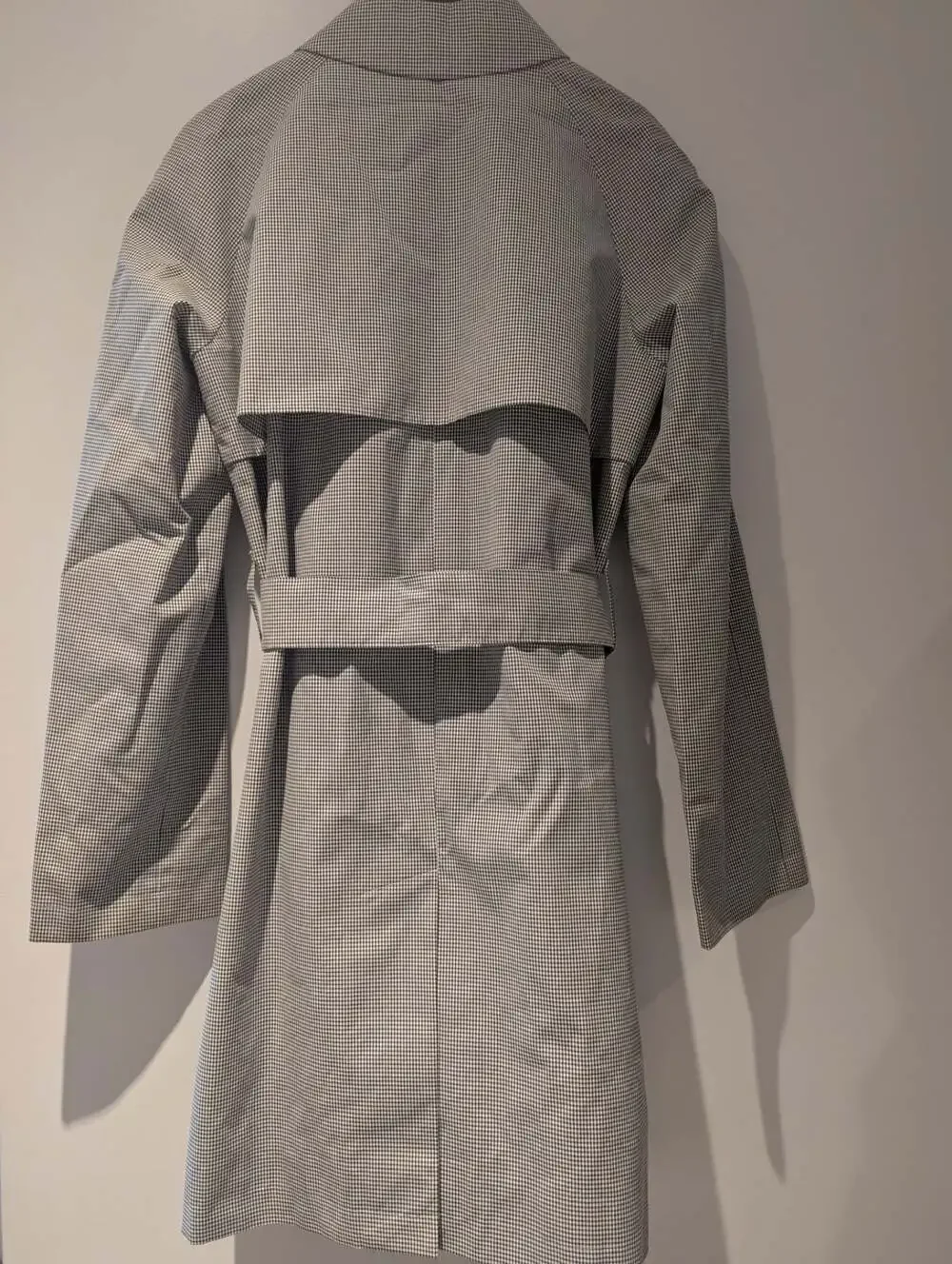 Burberry London Micro-Check Belted Trench Coat - Picture 4 of 6